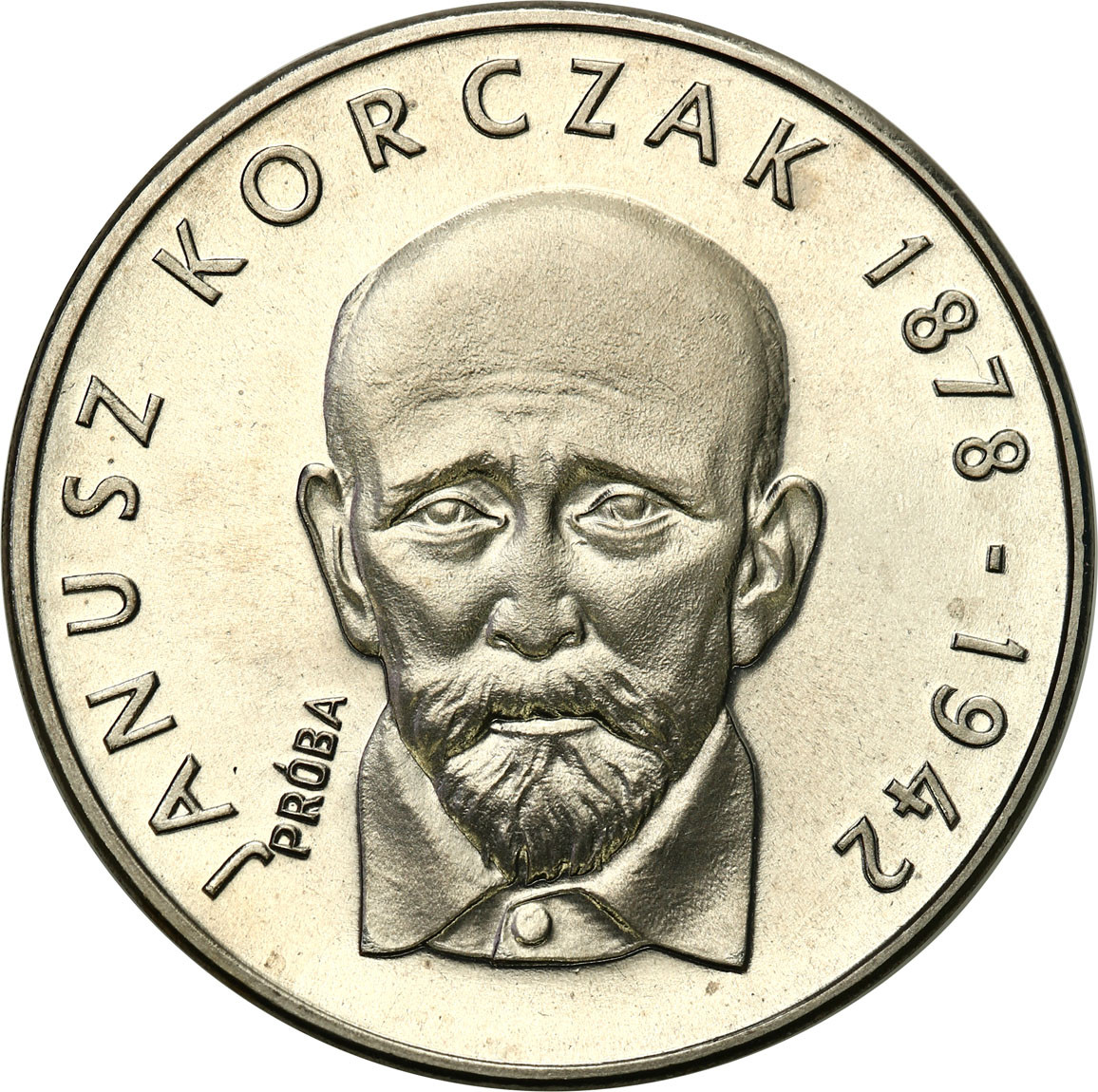 PRL. PRÓBA 100 złotych 1978 – Janusz Korczak